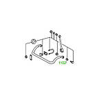11-02 Втулка стабілізатора Mercedes 208-210, 307D-310D, 407D-410D, Sprinter; U 90 — 2450 L;, фото 3