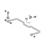 11-28 Втулка стабілізатора для Mercedes (Transporter) Sprinter 408 D — 414 D; 411 CDI — 414 CDI;, фото 3