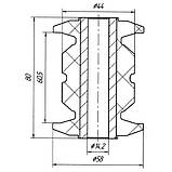 11-40 Сайлентблок переднього важеля Mercedes Sprinter 208 D — 414 D, CDI; VW LT; 9013330214, фото 2