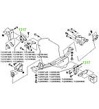 13-17 Подушка двигуна права і ліва Nissan Primera (P10E, W10); 1101067J00; 1121097J00, фото 3