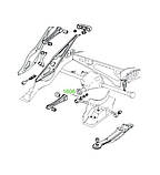 16-06 Сайлентблок задній тяги Volvo 240, 260, 740, 760, 940, 960, S90, V90; 1330427; 675807, фото 3