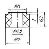18-05 Втулка переднього стабілізатора Honda Accord, Odyssey, Prelude, Shutlle; 51314SM4020;, фото 2