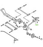 19-01 Сайлентблок поздовжньої тяги задньої підвіски Daewoo Nubira; 96275888; 96275862, фото 3