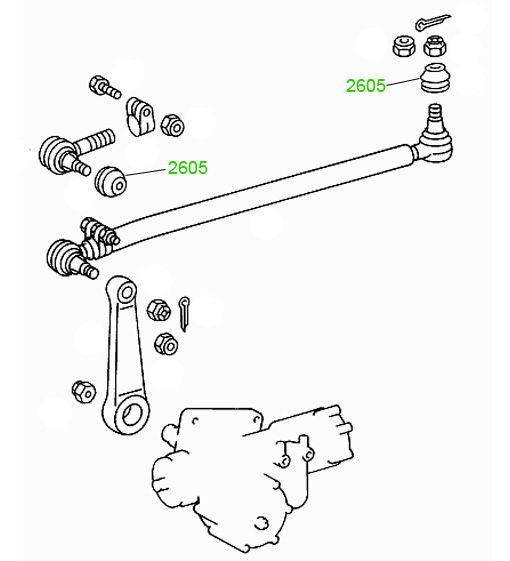 Купить 26-05 Пыльник рулевой тяги MAN, Mercedes, DAF, Volvo, Iveco ...