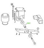 29-01 Сайлентблок напівресори 30х60х102 BPW VH VH; VO VO; 0203160600; 8241202905, фото 3