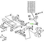 11-59 Пильовик кульової опори ф33 Х ф14 Х 28 Mercedes (Car) ML/R/GL 63 — 550; 1633330001; 2513300807, фото 3