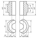11-67 Втулка переднього стабілізатора Mercedes E-CLASS 211 2001-2009; 2113235765, фото 3