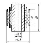 18-31 Сайлентблок нижнього важеля задньої підвіски задній Honda Civic FB, CR-V, FR-V; 52370SJH010; 52370SWAA01, фото 2