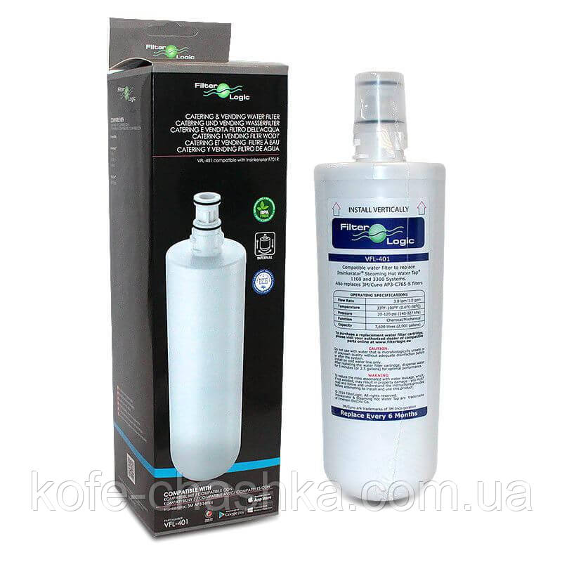 Фільтр для води Insinkerator F701R 3M/Cuno AP3-C765S (Аналог Filter Logic VFL-401) (Фільтр-картридж 3M/Cuno), фото 1