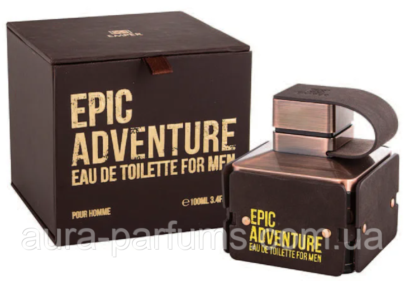 Чоловічі парфуми Emper Epic Adventure (Емпер Епік Адвенчер) Туалетна вода 100 ml/мл