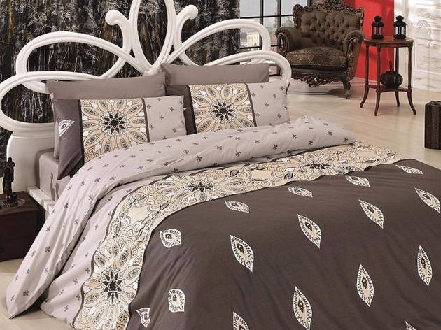 Комплект постільної білизни First Choice Ranforce "Sunglow" R 166, фото 1