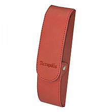 Футляр для окулярів вузьких і класичних форм з натуральної шкіри