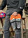 Чоловічі Капці Nike Black Orange 41, фото 4