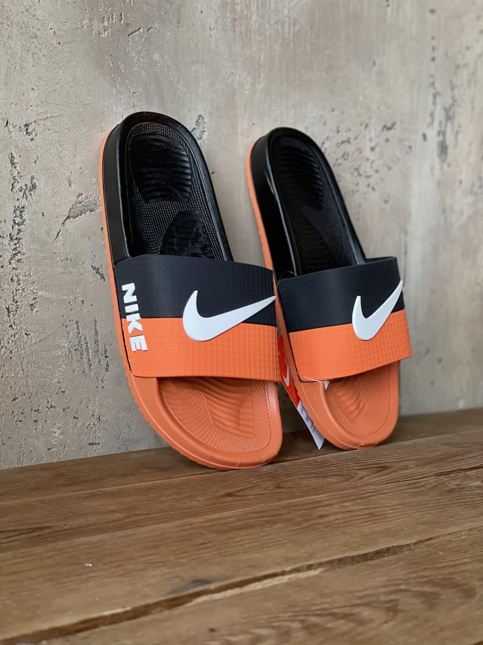 Чоловічі Капці Nike Black Orange 41
