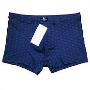 Чоловічі бамбукові труси-боксери з дрібним візерунком Vericoh XL, фото 2