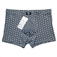 Чоловічі бамбукові труси-боксери з дрібним візерунком Vericoh XL, фото 3