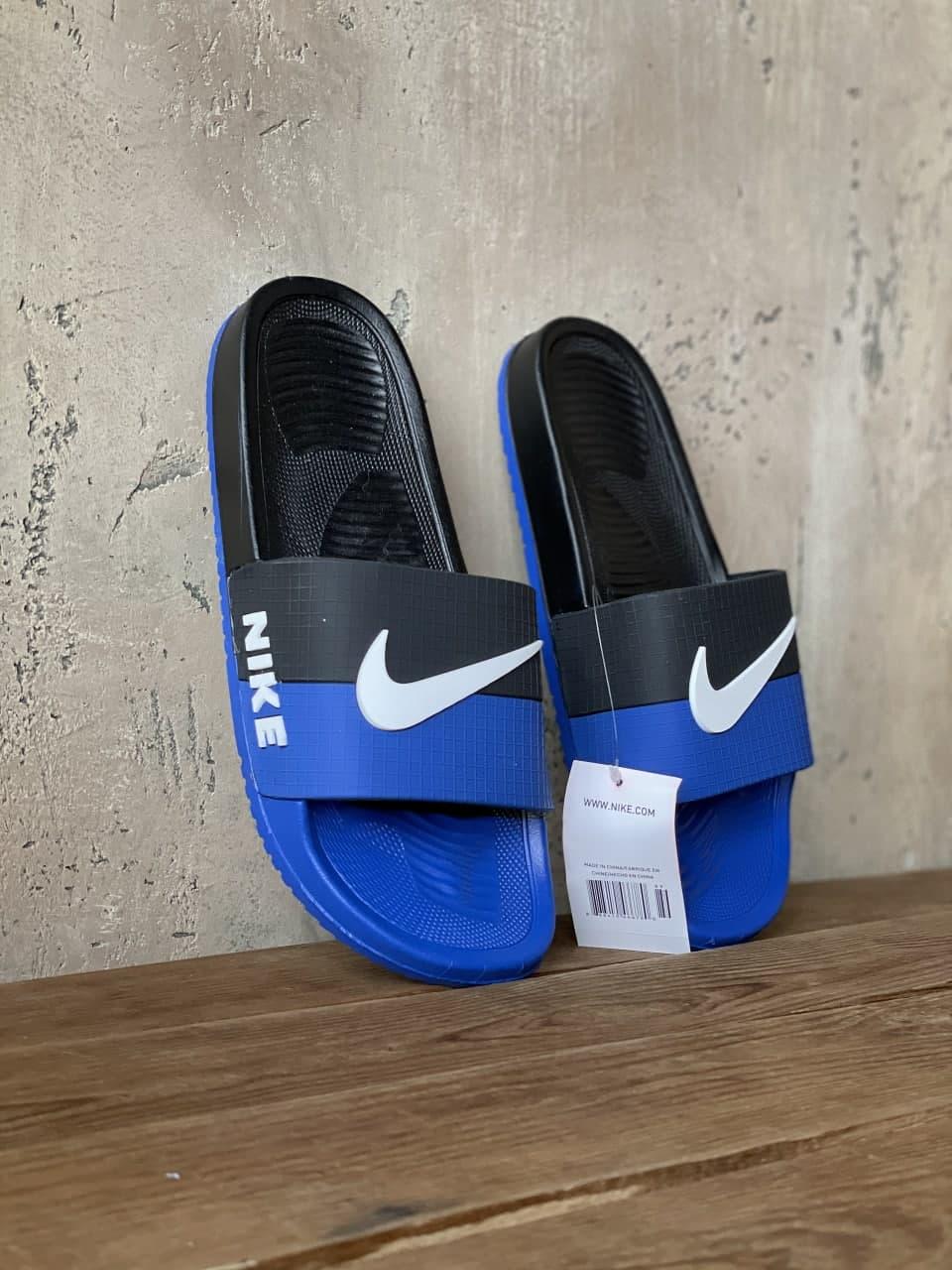 Чоловічі Капці Nike Black Blue 41