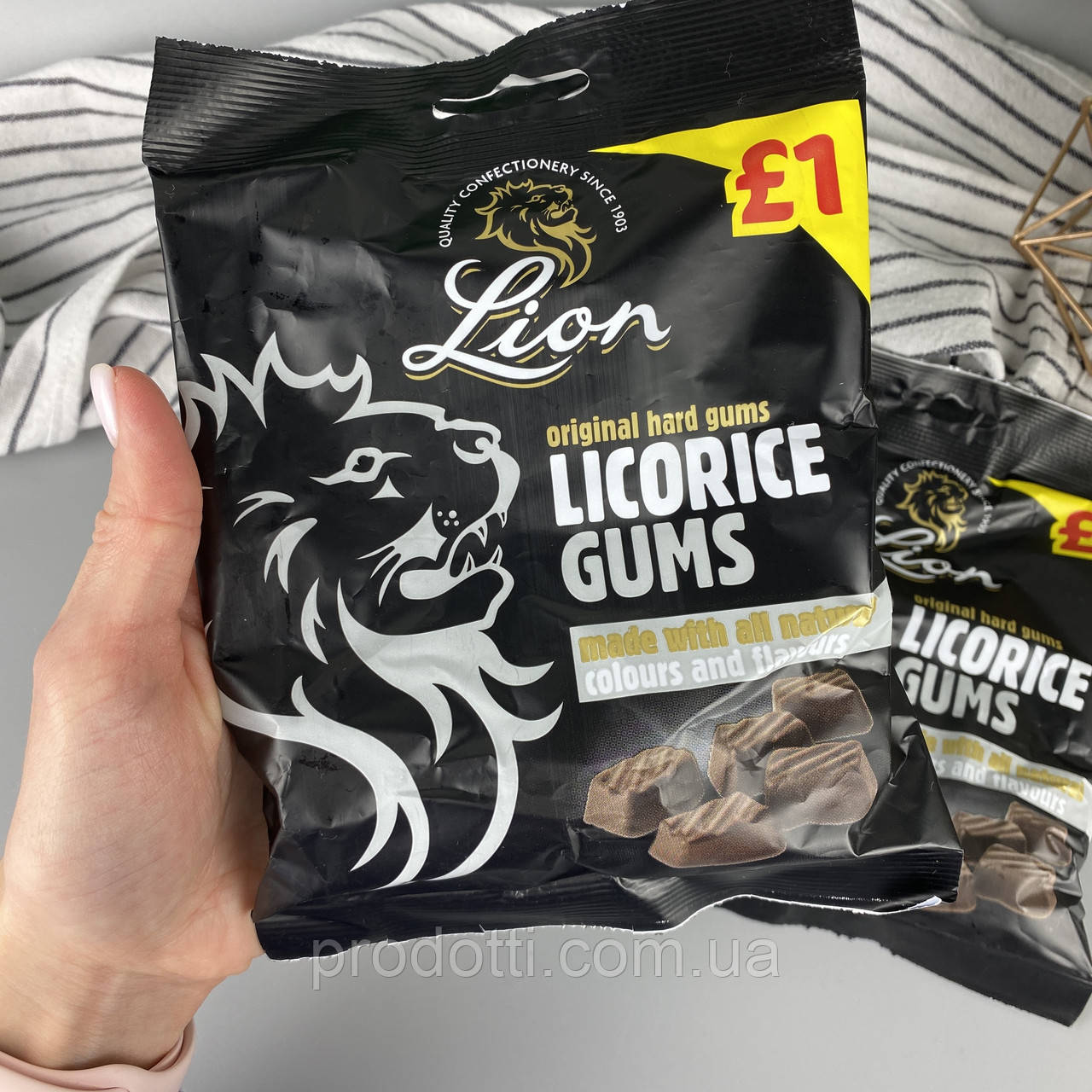 Лакричные конфеты Lion Liquorice Gums 150 г - фото 3 - id-p1365368296