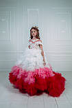 Дитяча святкова сукня 👑 ROSE WHITE 👑 - детское нарядное платье, фото 2