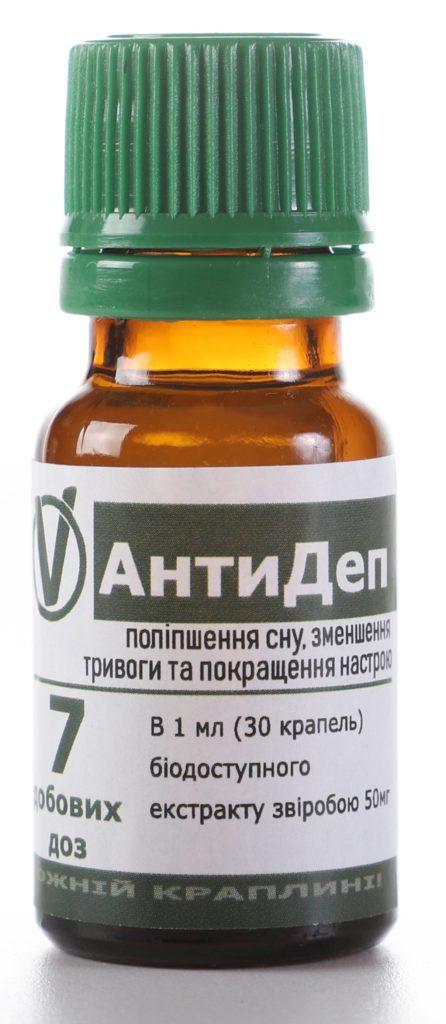 V-АнтиДеп, 10 мл, Серія V-Pharma Фітопрепарат з антидепресивною активністю