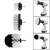 Щетки, насадки на шуруповерт и дрель для химчистки салона (Мягкие)