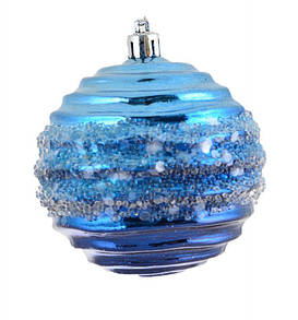 Кулі новорічні Синій, бірюза