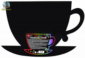 Крейда самоклеючий стікер "Чашка" 310796 G-Rich
