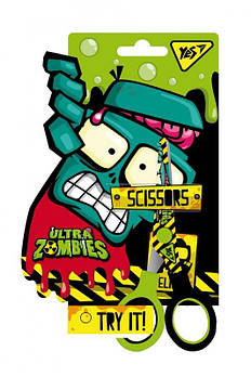 Ножницы YES 13см, с принтом на лезвии "Zombie" 480393