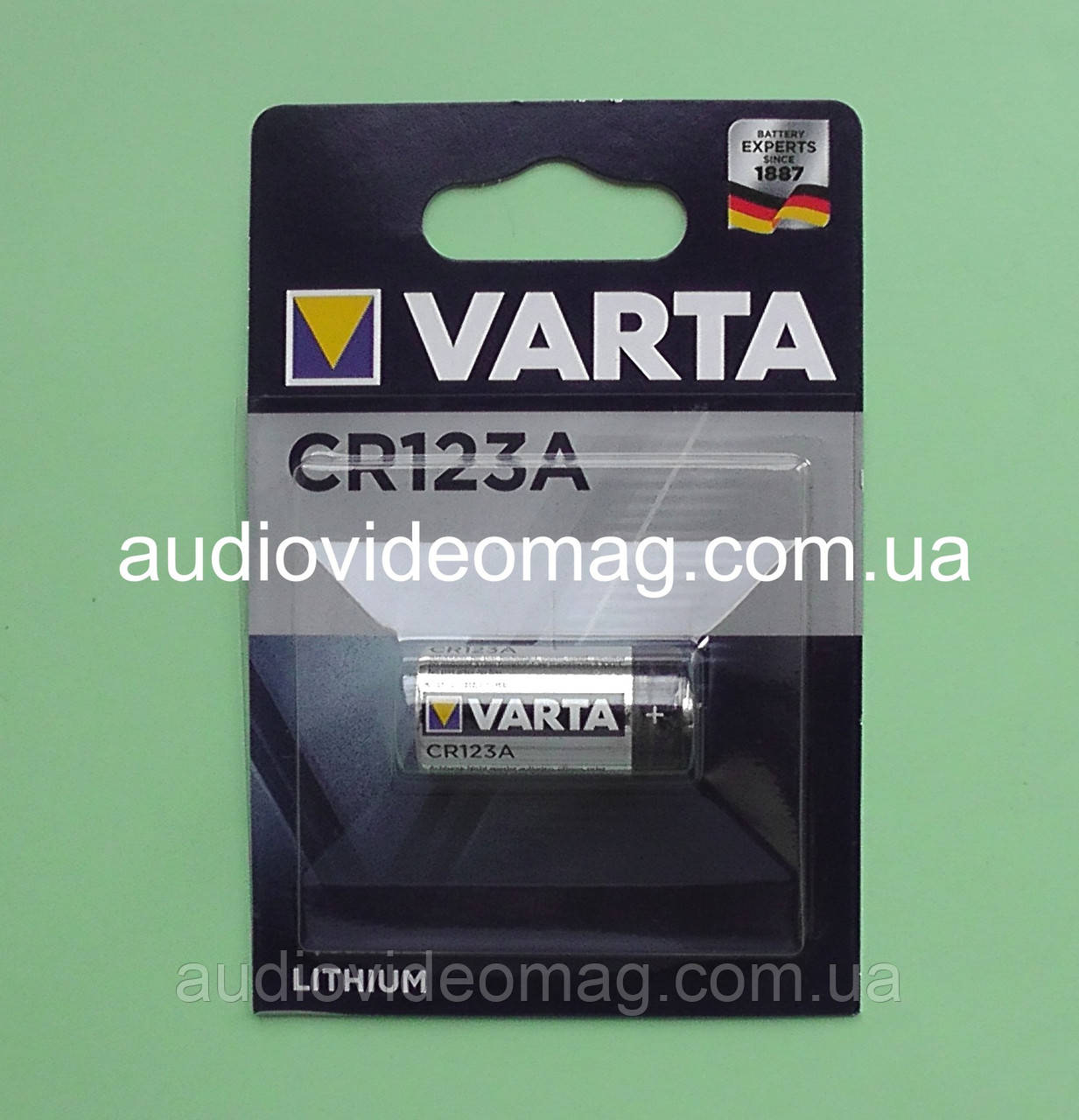 Батарейка литиевая Varta CR123A 3V Lihtium - фото 1 - id-p68400089