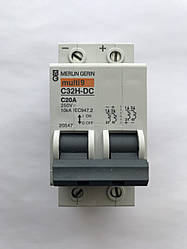 2Р 20А категории С автоматический выключатель
