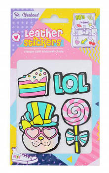 Набір наклейок Leather stikers "Mix" 531622