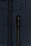 Чоловіча демісезонна куртка Finn Flare A19-42014-101 темно-синя S, фото 5
