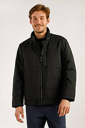 Чоловіча куртка демісезонна Finn Flare A19-42014-200 чорна S