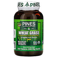 Pines International, пшеничные ростки, 500 мг, 250 таблеток Днепр