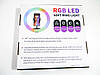 Кільцева LED лампа RGB MJ33 33см 1 кріпл.тел USB, фото 7
