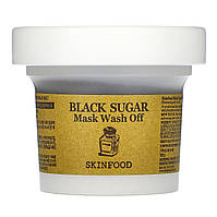 Skinfood, смываемая маска для лица с черным сахаром, 100 г (3,52 унции) Днепр