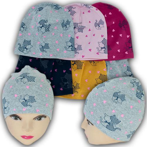 Польская трикотажная шапка для девочек Польская трикотажная шапка для девочек