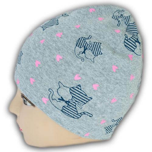 Польская трикотажная шапка для девочек Польская трикотажная шапка для девочек