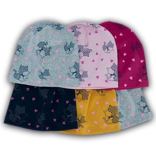 Польская трикотажная шапка для девочек Польская трикотажная шапка для девочек