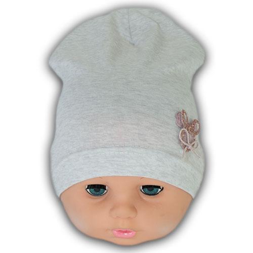 Легкая трикотажная шапка для новорожденных Легкая трикотажная шапка для новорожденных