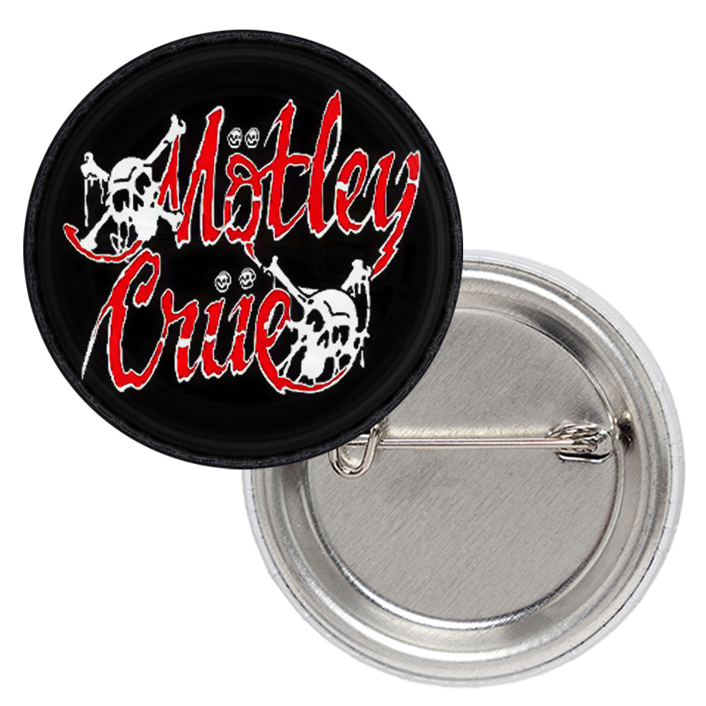 Значок Motley Crue (skulls), фото 1
