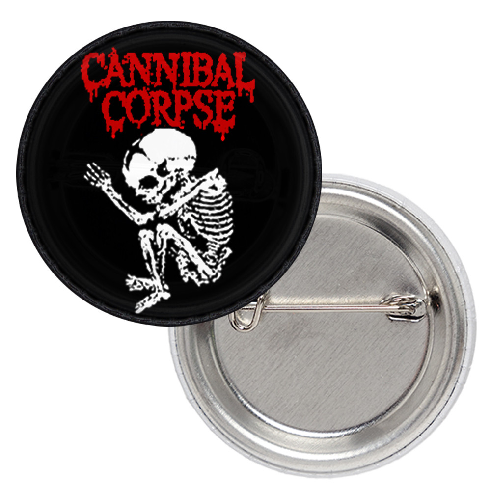 Значок Cannibal Corpse "Butchered at Birth", фото 1