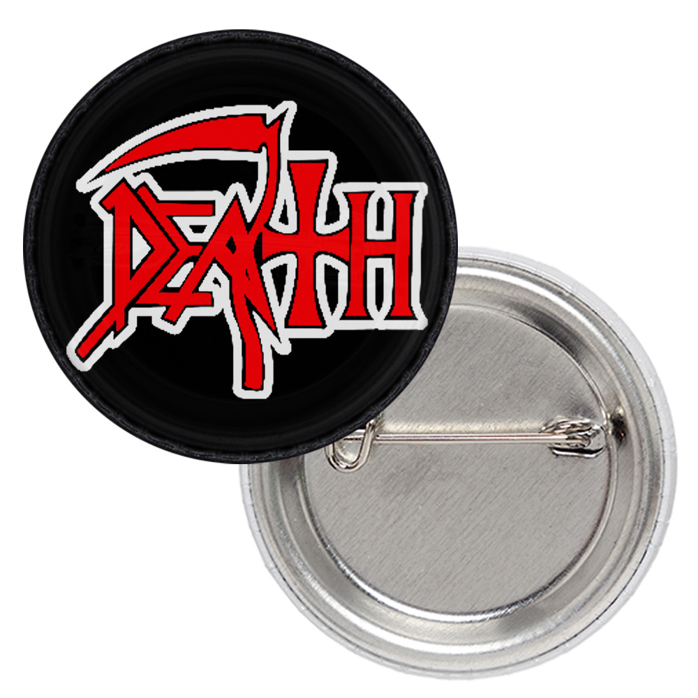 Значок Death (red logo)