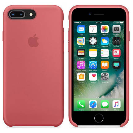Чохол Silicone Case OEM for Apple iPhone 7 Plus/8 Plus Camellia, фото 1