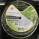 Шланг поливальний Black Crystal 1/2" (30 м у бухті) Aquapulse (Італія), фото 3