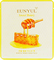 Тканевая маска питательная с медом для сухой кожи Eunyul Honey Mask Pack 30 мл (8809435401770)