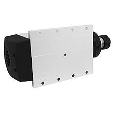 Шпиндель повітряне охолодження EYS8043-18/4.0 з фланцем (4 кВт, 220 В, 10 А, ER25), фото 4