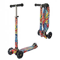 Самокат дитячий триколісний iTrike JR 3-055-WP8 MAXI