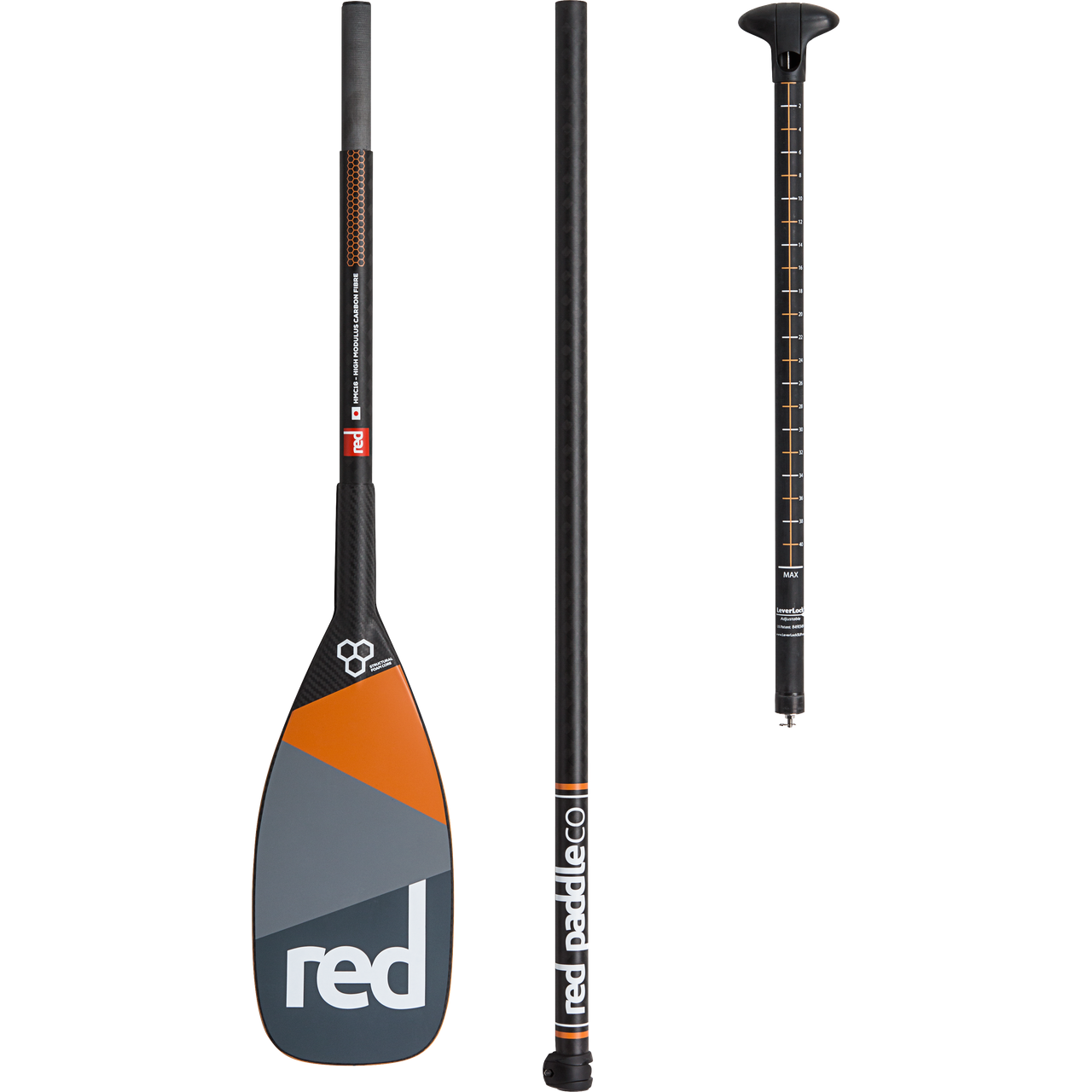 Весло для SUP Red Paddle Co CARBON Elite 3pc Paddle