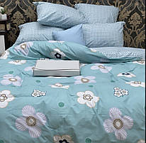 Підковдра Ромашка з клітинкою